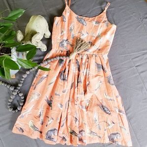 Modcloth Knitted Dove Dress - woodland animals